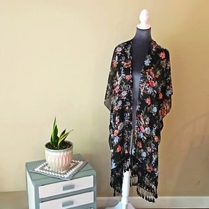 Sheer Multi-way / Duster / Swim Cover Up / Kimono / Kaftan / Robe - Breezy Boho